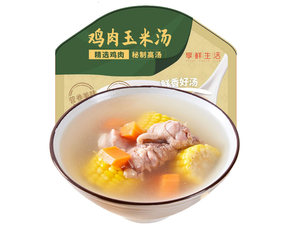 鸡肉玉米汤