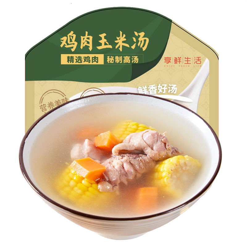 鸡肉玉米汤