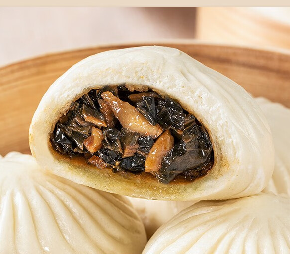 梅干菜肉包